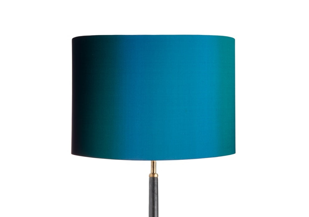 dupion silk peacock