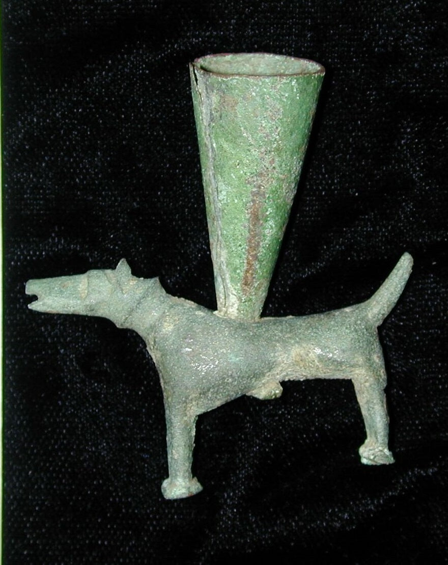 medieval candleholder